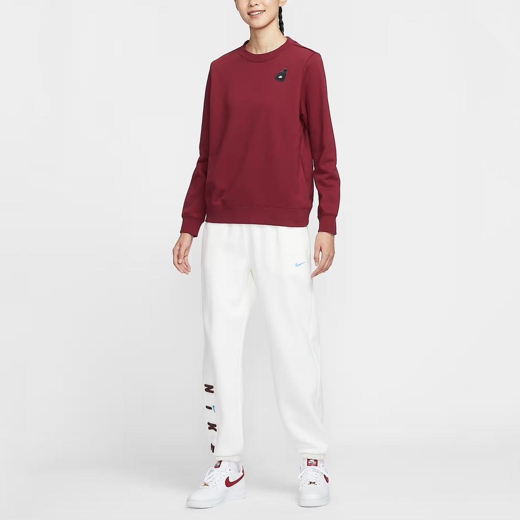 Nike Sportbekleidung Rundhals Langarm Bequemes Sweatshirt Damenoberteile IO7829677