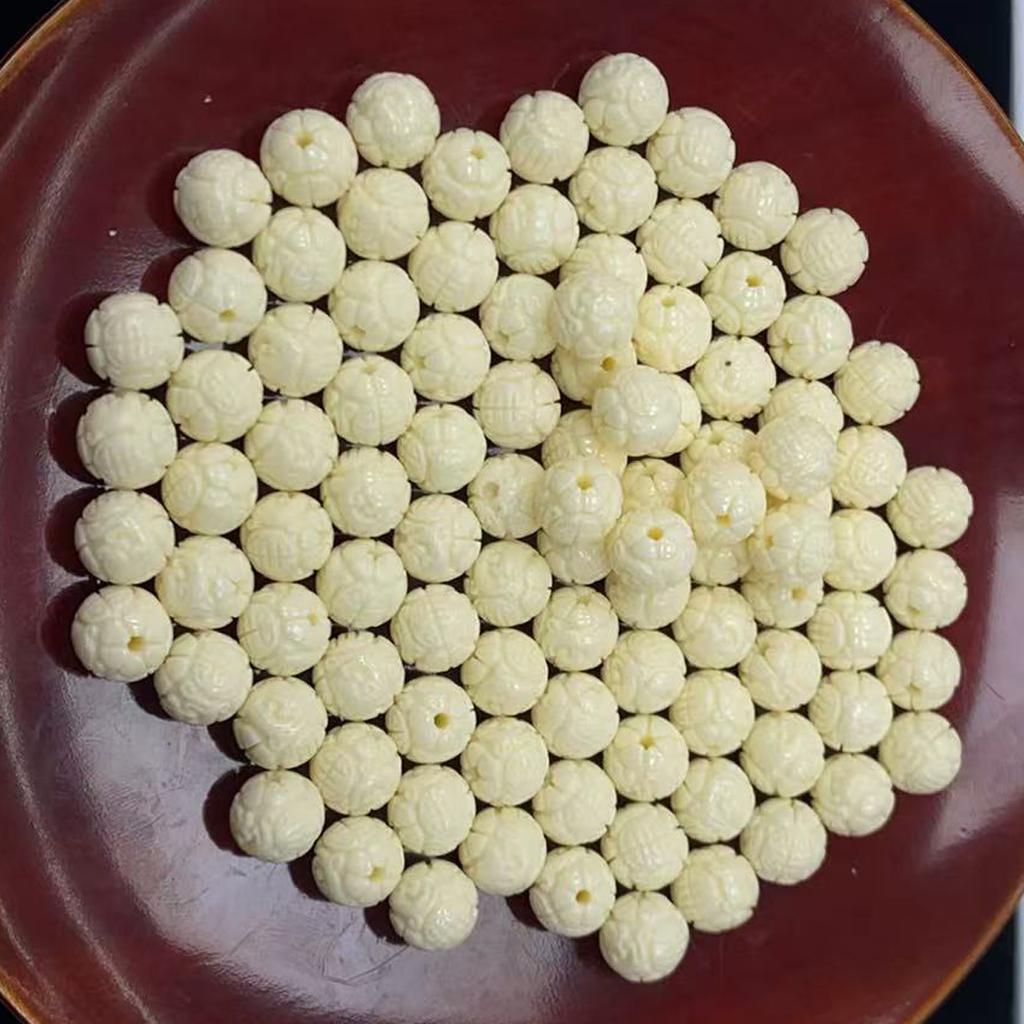 20Pcs, Plastic Beads, Handmade Spherical Beads for Jewelry Making DIY Necklaces, Bracelets and Hair Accessories