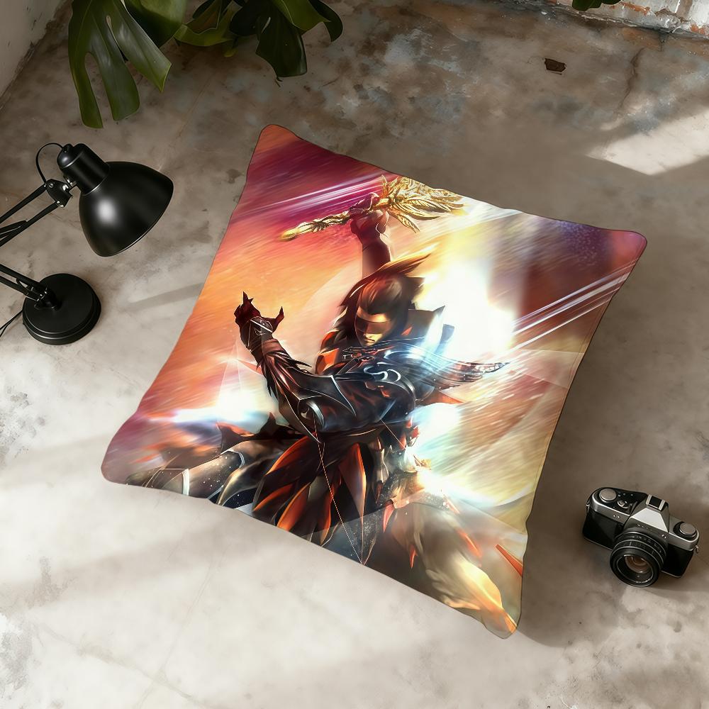 G-Guild Wars 2 Game cushion cover Home Office Convenient Nordic Simplicity Hit With Zipper Cushion Cover