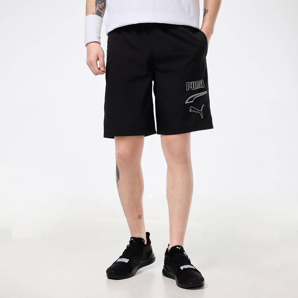 Puma Lässige Sport-Webshorts Herren Unterteile Schwarz 845583-51