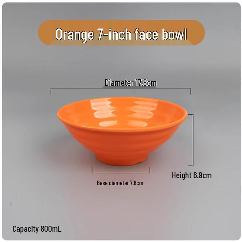 Saintbale Thickened Melamine Noodle Bowl