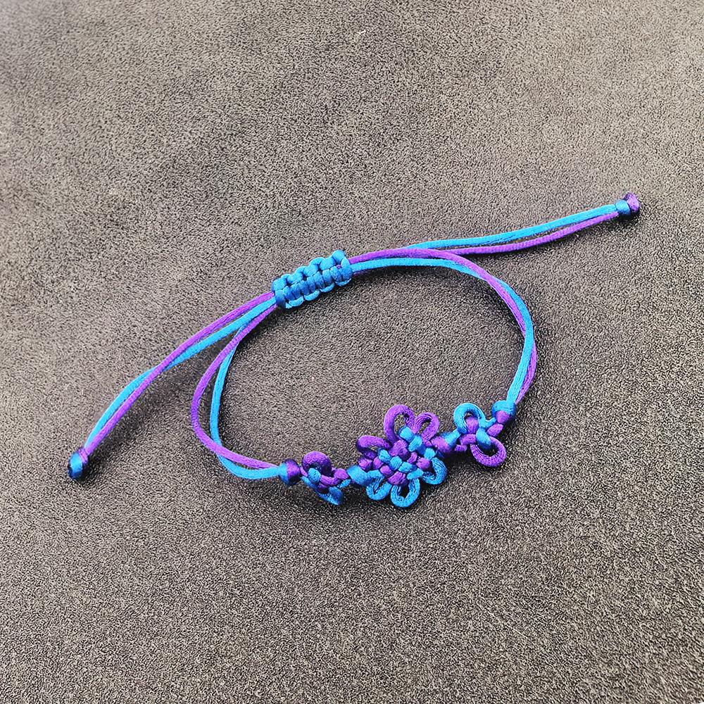 Pulseira Decorativa Casais Pulseira de Nó Artesanal Pulseira Caçadores de Demônios Tecida à Mão Para Decoração Celebração de Festival