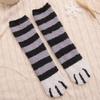 1-20Pairs Cute Cat Paw Floor Socks Coral Velvet Thickened Fleece Mid-calf Socks Warm Indoor Socks for Women Fall Winter Wear
