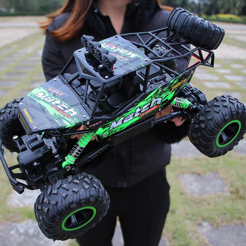 1:12 / 1:16 4Wd Rc Car With Led Lights 2.4G Radio Remote Control Cars Buggy Off-Road Control Trucks Boys Toys For Children