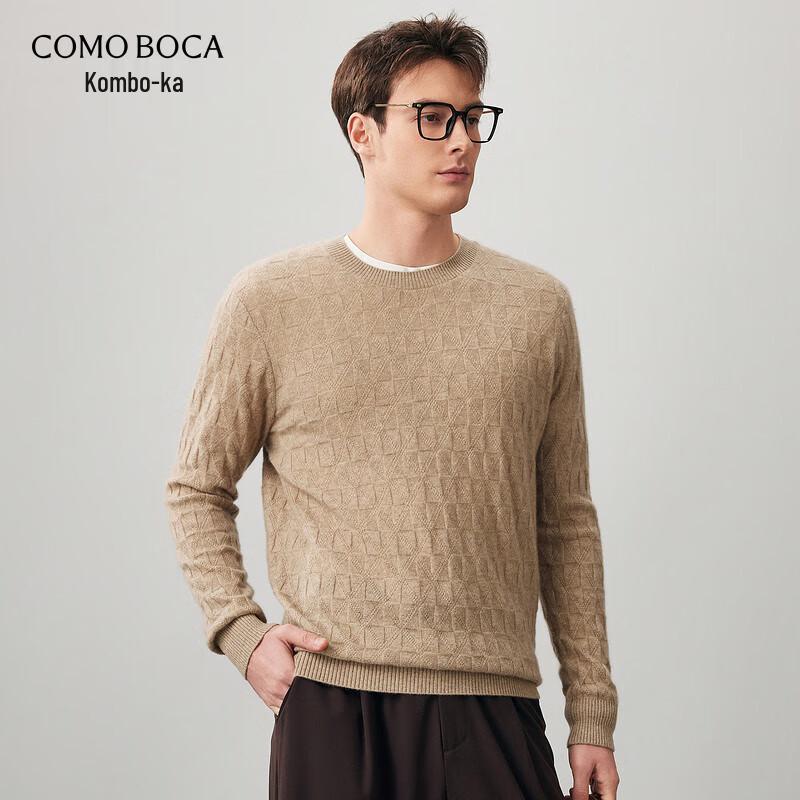 

Komengboka Men s 100% Cashmere Round Neck Sweater XL