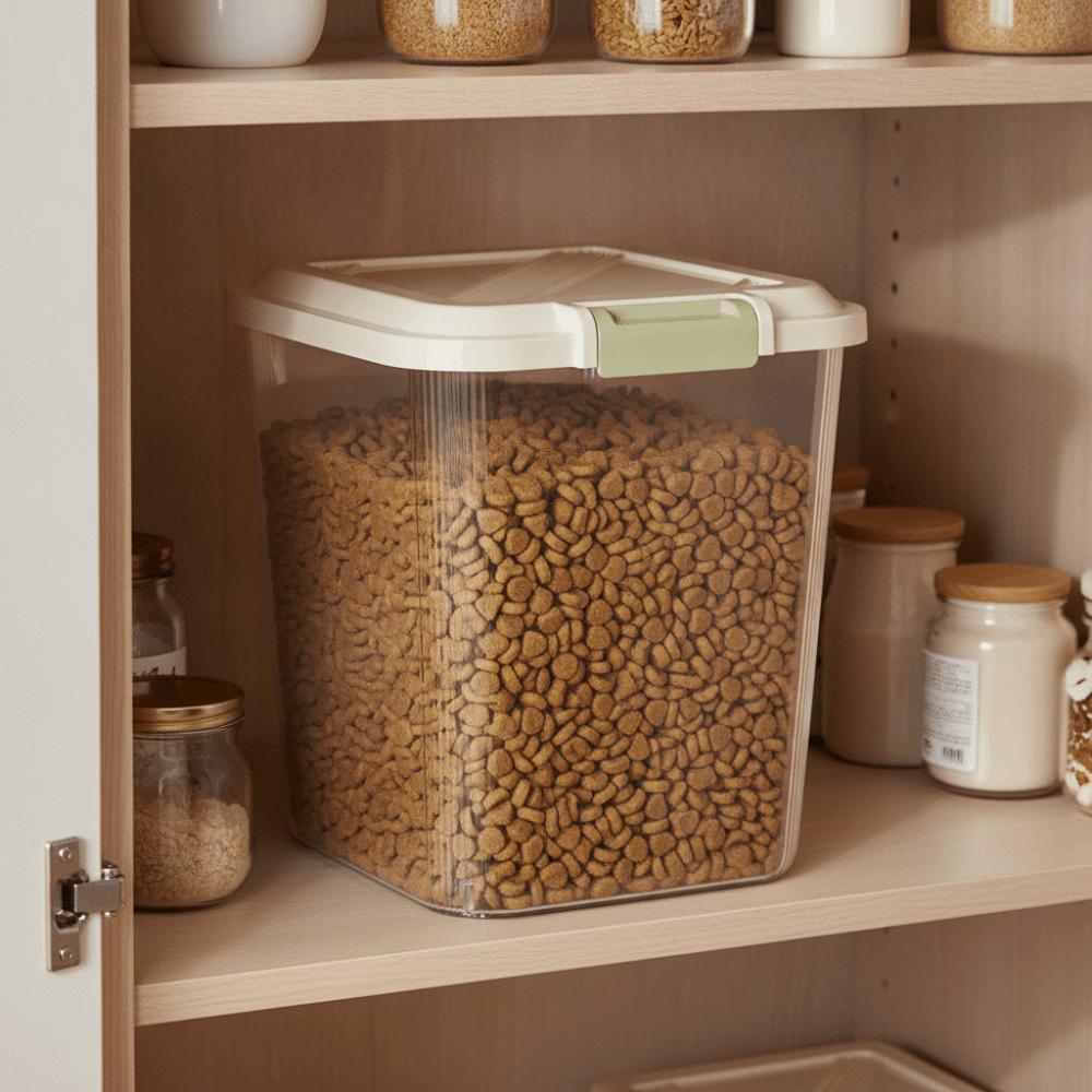 Moisture Proof Pet Food Container Insect Proof Rice Bucket Rice Storage Box  Cereals