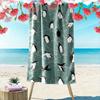 Gracieus pinguïn sterrenbeeld dans Print strandlaken, sneldrogend, geschikt voor reizen, buitensporten, joggen, het strand en zwemmen, cadeau