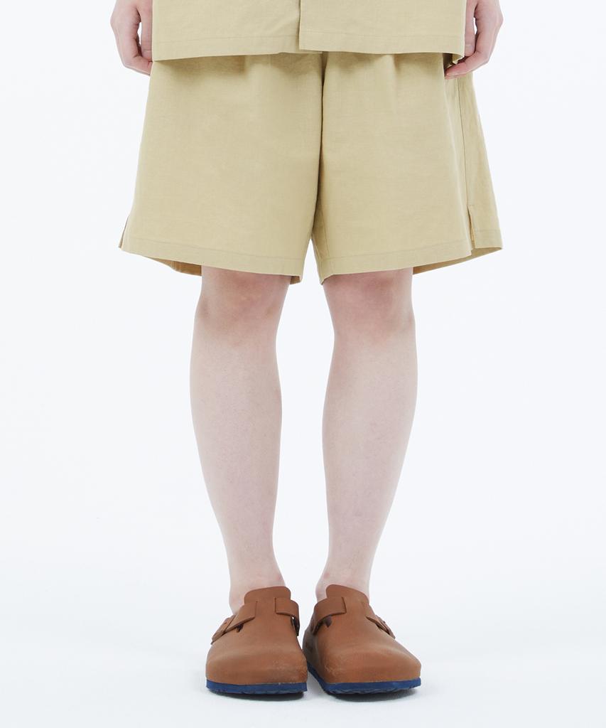 LMC Globe Linen Shorts Olive