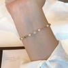 Sweet Colourful Zirconia Pearls Chain Bracelet for Women Girl Summer Fashion New Jewelry Gift Party Pulseras Mujer