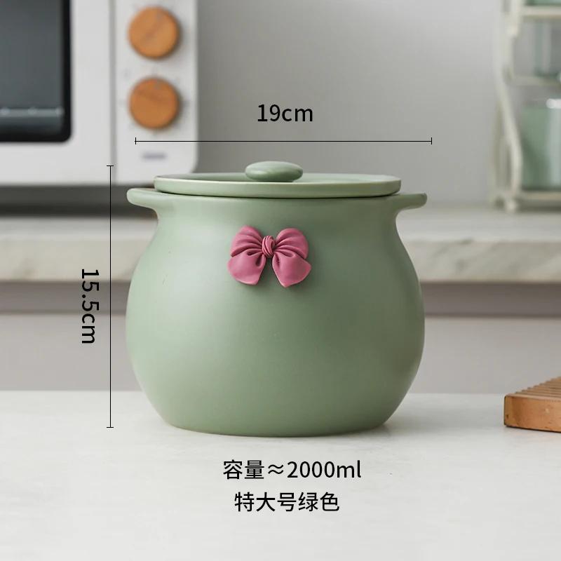 Household Ceramic Seasoning Pot Container with Lid Spoon Ceramic Sugar Bowl Seasoning Box Salt Pot Tea Pot Kitchen Countertop