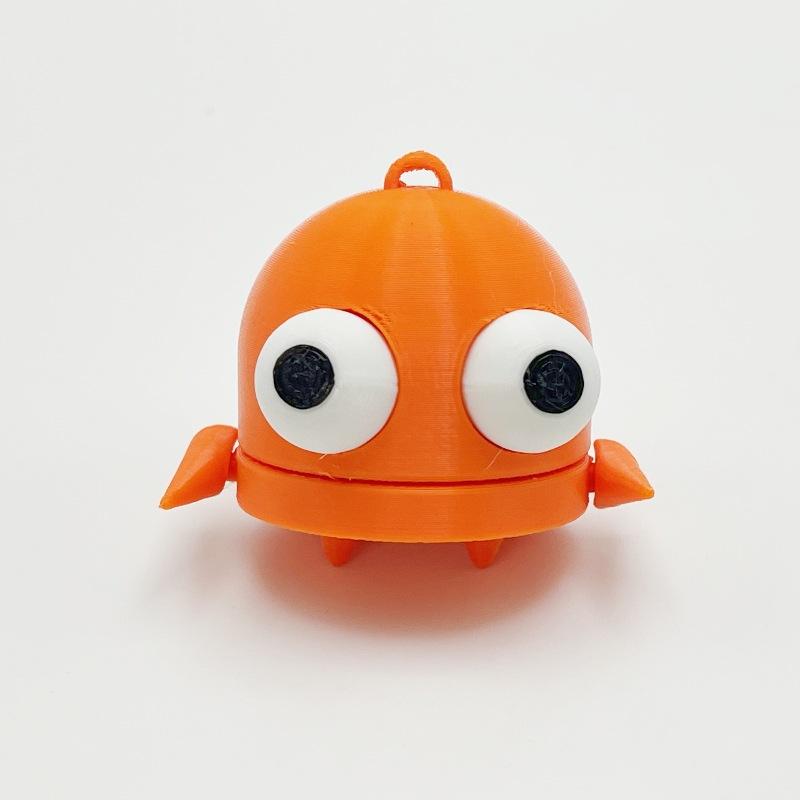 Mini Robot Figure REPO3D Printed Doll Keychain Display Toy Home Decor Craft Figurine Small Miniature Scale Ratio Model Home Garden
