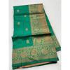 Silk Saree from the ALMAARI Store Is Adorned with Beautiful Zari Work In Form of Traditional Motifs.