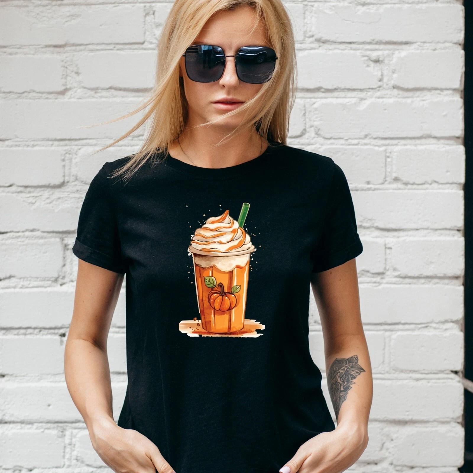 PUMPKIN SPICE COFFEE T-Shirt, Thanksgiving AUTUMN, FALL , Unisex and Lady Fit XL