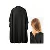 1pc Barber Cape Professional Large Hair Cutting Cape With Snap Closure, Unisex Adults Black Haircut Salon Cape Hairdresser Styling Cape