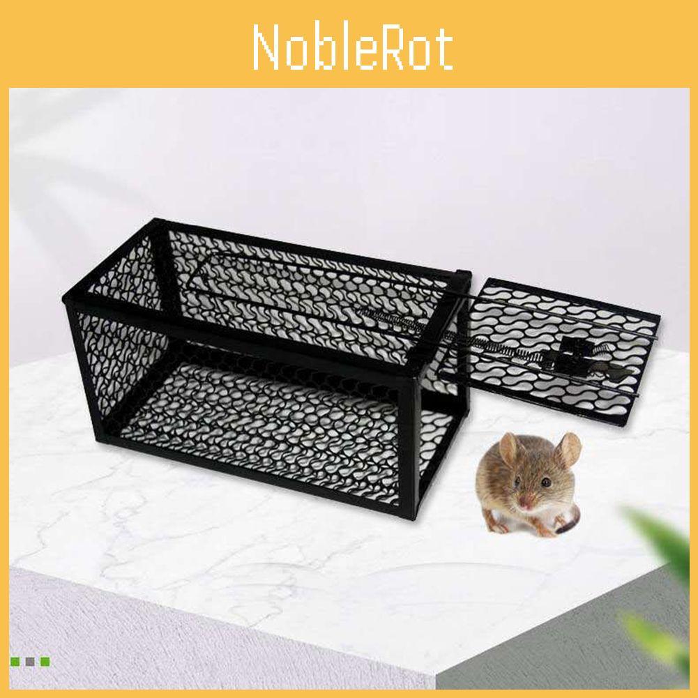 Automatic Iron Rat Mouse Trap Control Catcher Animal Rodent Mice Bait Cage