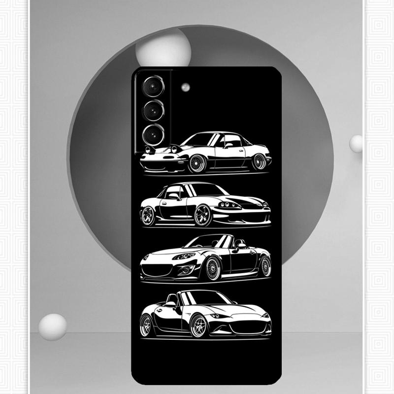 JDM Legend Drift Car Case For Samsung Galaxy S25 Ultra S21 S22 S23 S24 Ultra S9 S10 S20 Plus S25 FE Cover Funda