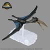 BANDAI SPIRITS "Jurassic World: Resurrection of the Planets" Planosaurus JURASSIC WORLD Quetzalcoatlus Pre-Colored Plastic Model