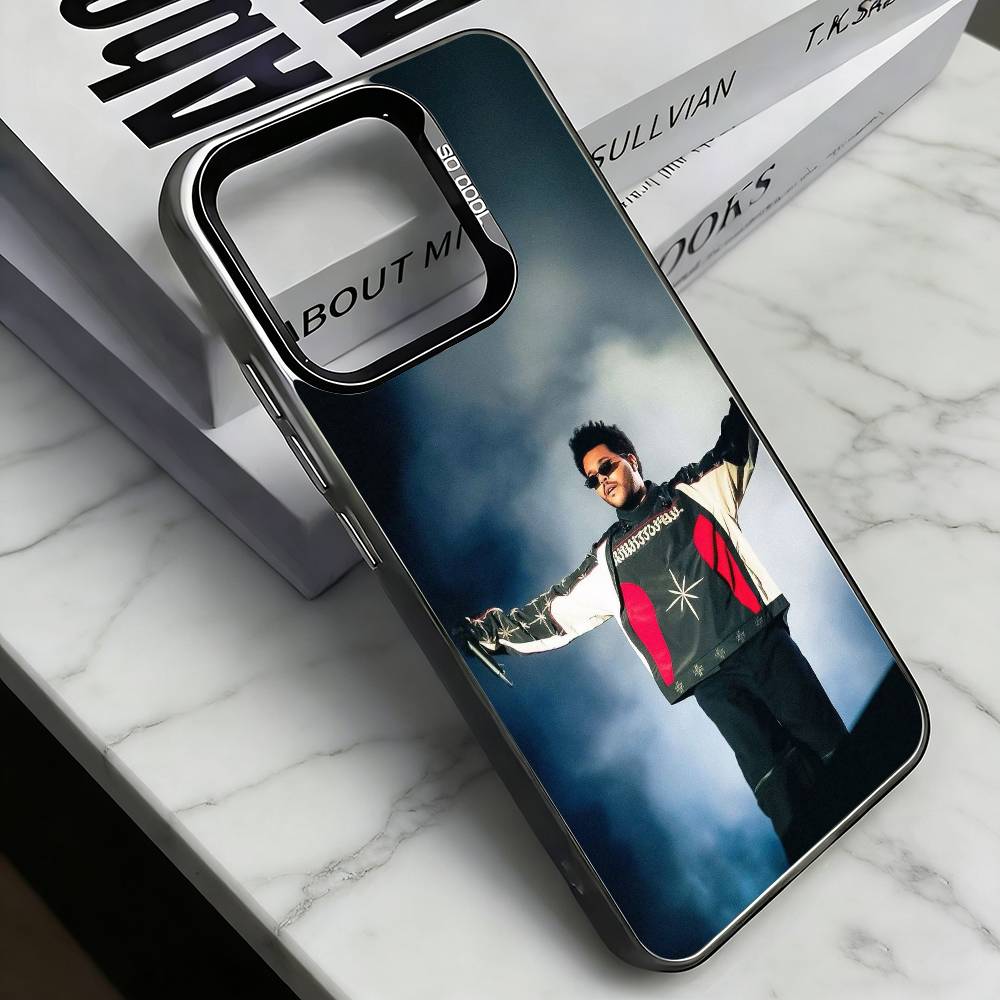 T-The Weeknd Phone Case For iPhone 17,16,15,14,13,12,11 Plus,Pro Max,XS,Colorful Silver Black Cover