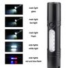 Rechargeable LED Flashlight With Whistle High-Brightness Flashlight  Activities Camping Trip