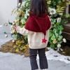 Windproof Kids Hooded Cloak Star Toddler Pullover New Hooded Cape Jacket  for Toddlers