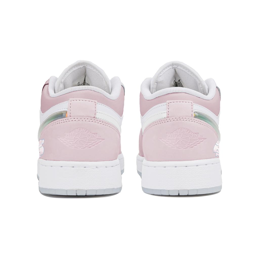 Jordan Low top Vintage Basketball Shoes GS White Pink FQ9112-100 (Team4-)