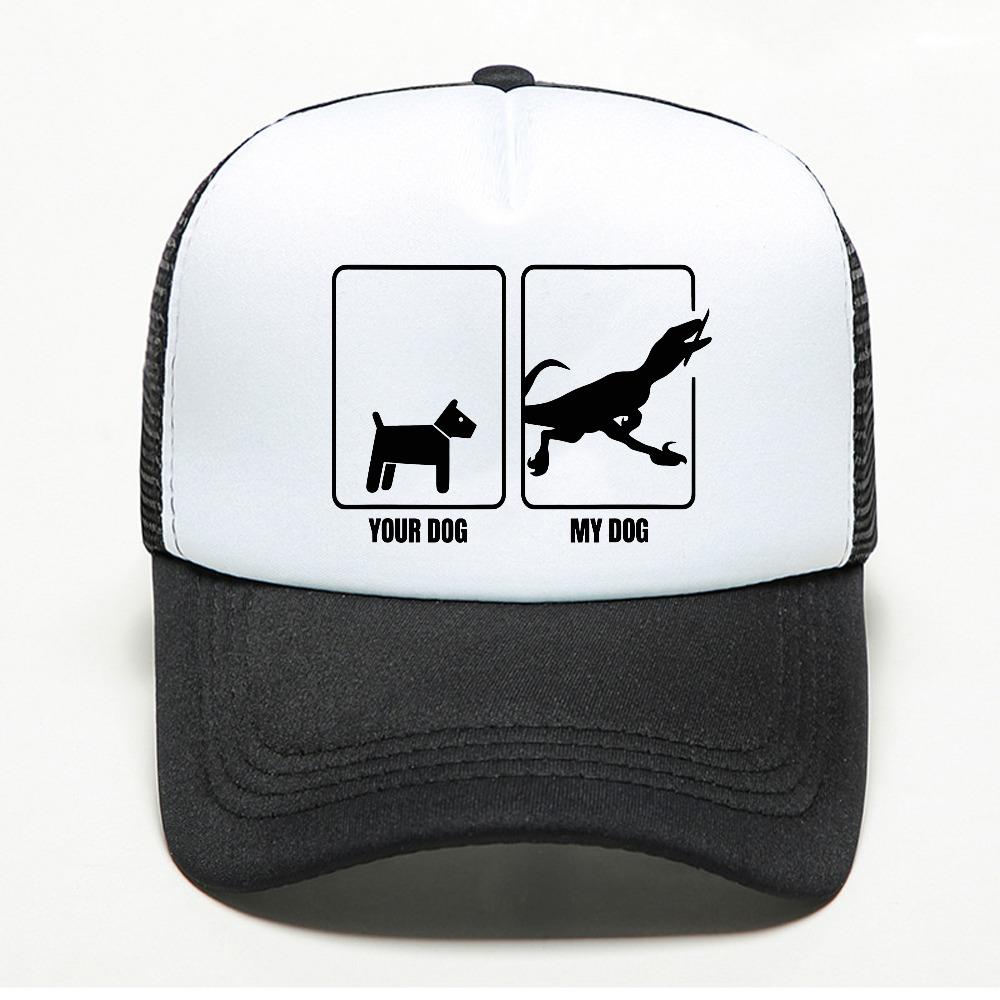Funny Belgian Malinois Your Dog My Dog Maliraptor Maligator Streetwear Unisex Baseball Cap Summer Mesh Breathable Snapback Hats