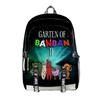 Cartoon Youthful School Bags Unisex Garten Of Banban Travel Bags 3D Print Oxford Waterproof Notebook Multifunction Backpacks