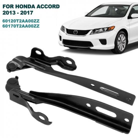 

For Honda Accord 2013 - 2017 Set 2 Hood Hinges Steel Driver Passenger Side CAR