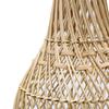 Rattan Table Lamp Natural Bulb Included