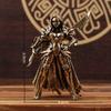 Great Sword Beautiful Warrior Anime Game Model Figurine Desktop Decoration Vintage Brass Craft