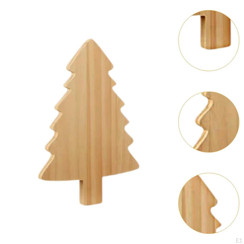 Xmas Tree Serving Board Cutting Charcuterie Holiday Cheese Dessert Candy Dish