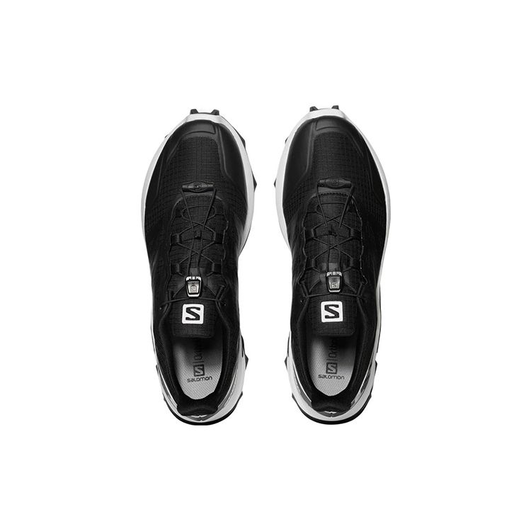 Salomon Supercross Comfortable Durable Low Top Outdoor Functional Shoes Men Shoes Black 409297