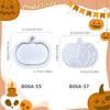 Pumpkin Lamp Silicone Models Candle Making Decorations Crafts Lantern Shade Tealight Holder