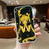 UP44 S-Sailors M-Moon Transparent Phone Case for Motorola Moto G7 G8 G9 G84 G85 G73 G24 G15 Z2 Play Power Plus