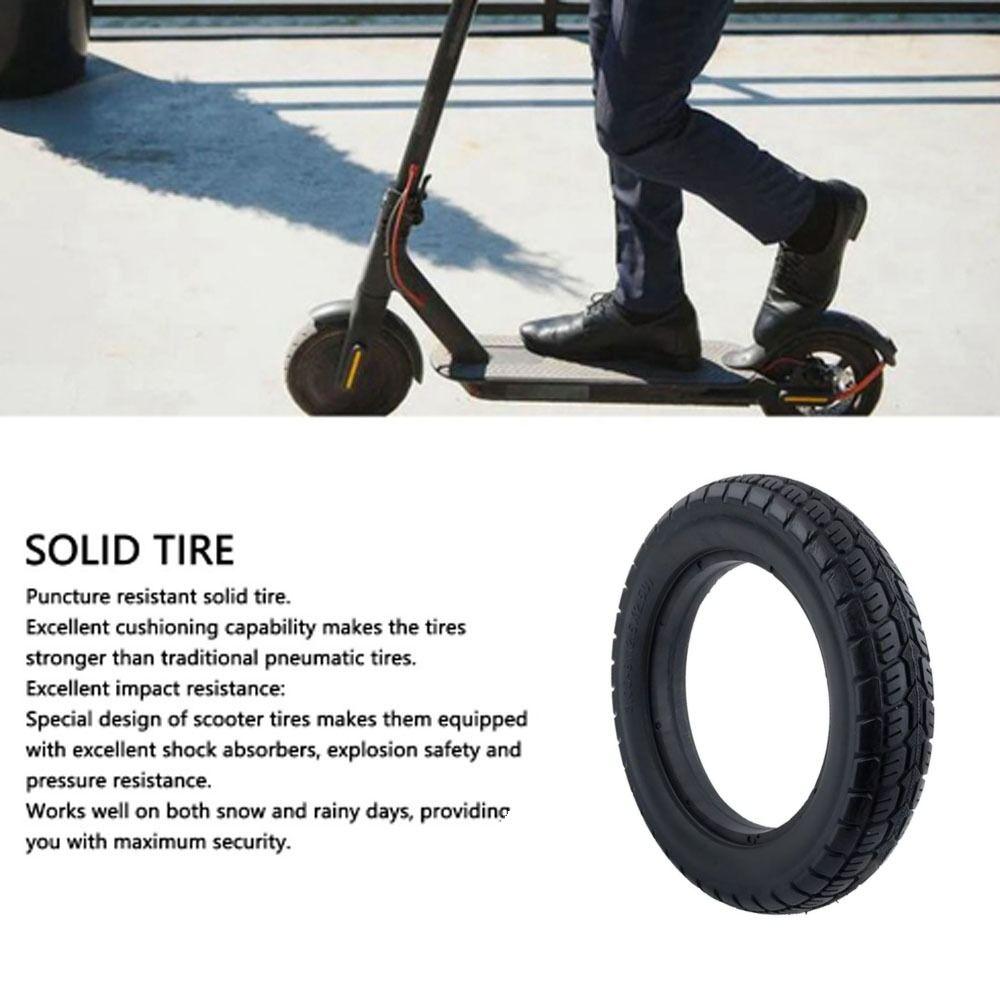 12 1/2 X 2 1/4 (62-203) Solid Tire Rubber Wear Resistant Tire Electric Bicycle