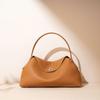 Versatile bag simple leather fashion spring handbag first layer cowhide new 2025 premium shoulder messenger bag