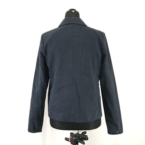 Les Prairies de Paris France Sten Collar Buttonless Jacket Women’s 1 S Navy Coats(USED)