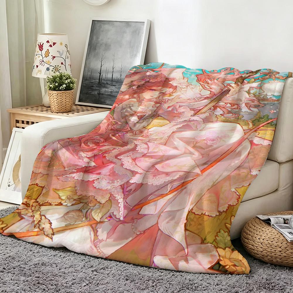 Game M Miracle N Nuannuan Throw Flannel Throw Blanket Suitable for Sofa Living Room Bedroom