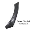 For BMW 3 Series E90 E91 316 318 320 325 Upgraded LHD RHD Carbon Fiber Inner Door Pull Handle Kit Panel Trim Cover Replacement