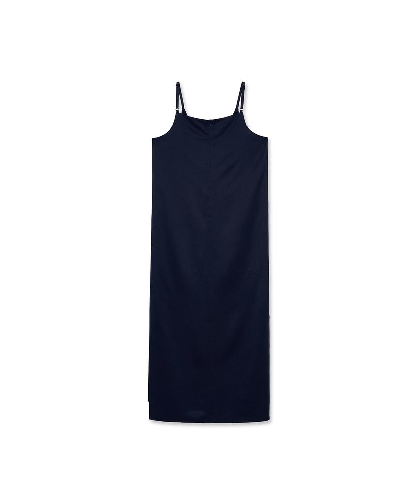 IOLO Satin Slip Dress_Navy