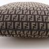 Fendi One Belt Shoulder Bag Zucchino Brown Canvas Unisex Used