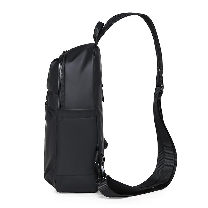 Multifunctional Men's Shoulder Bag Travel Backpack Lightweight Water-repellent Chest Bag