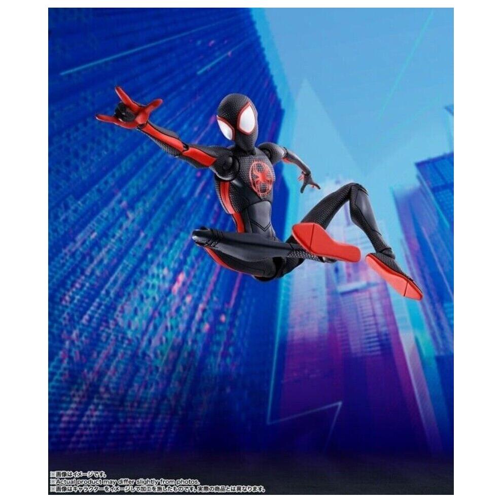 S.H.Figuarts Spider-Man Miles Morales - Across the Spider-Verse, Figurine Articulée KO