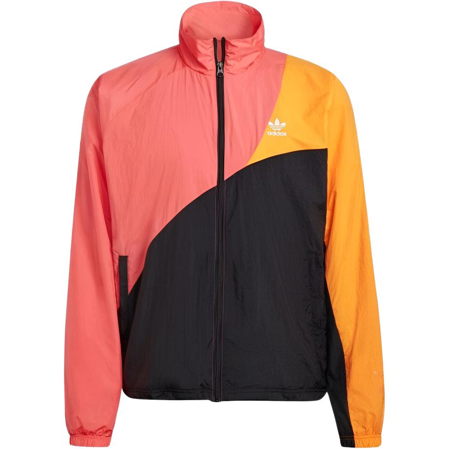 Adidas Originals ADICLOOR Jackets Men s Orange Stand Collar Moderate Other HC4500 J/XS