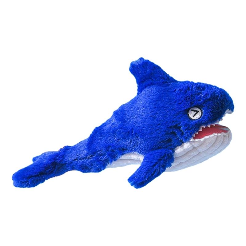 Tail Wagging Stuffed Plush Catnip Toy Electronic Plush Cat Toy Jumping Cat Toy 1