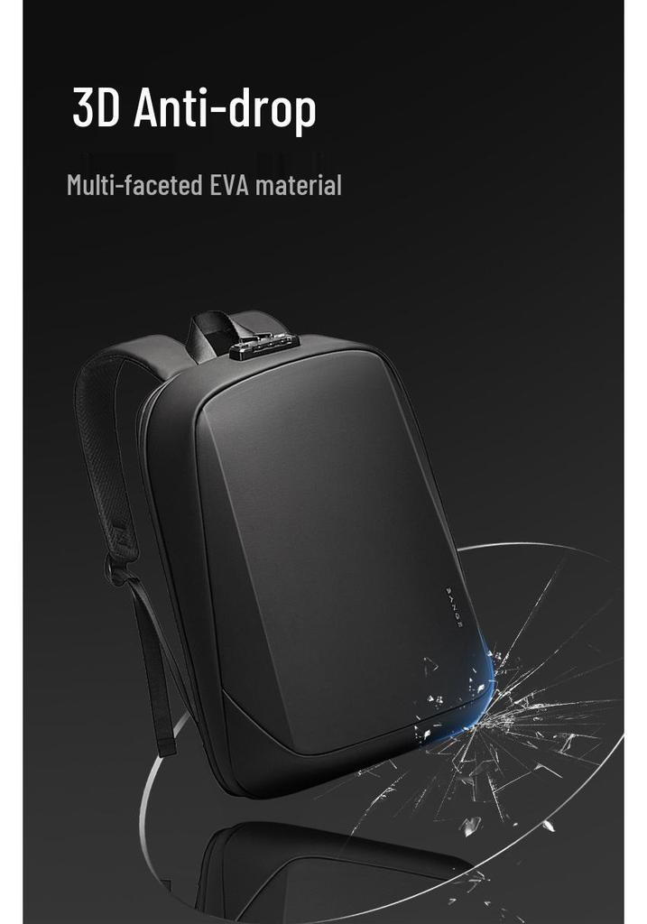 BANGE Herren Doppel-Schulter Business Wasserdichter Computer-Rucksack - Großes Fassungsvermögen