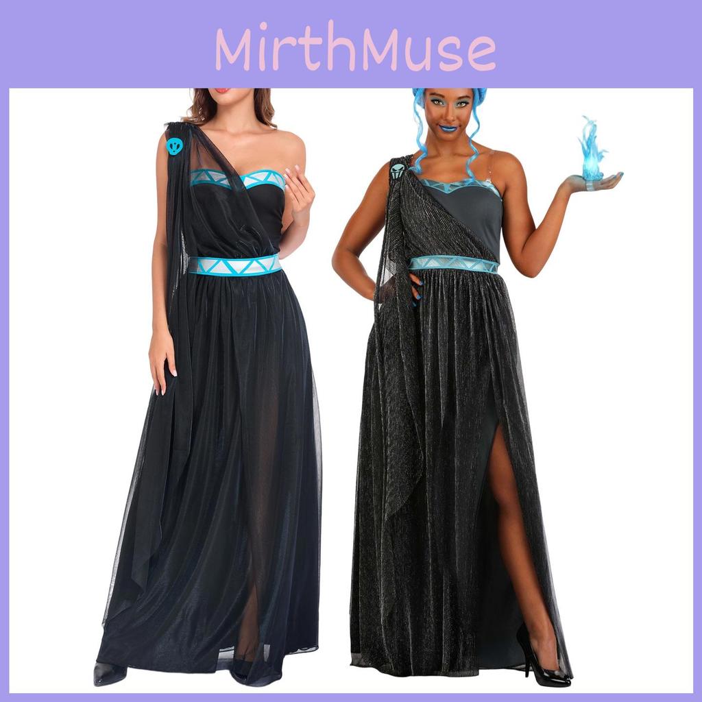Hades Cosplay Dress For Women With Polyester Fabric For Ethnic Dance Performances