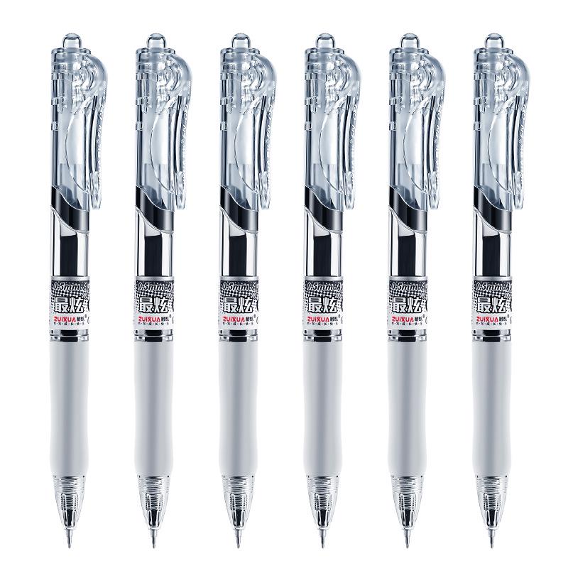 Black and Red Boxed 0.5mm Gel Pen for Exams and Office Use