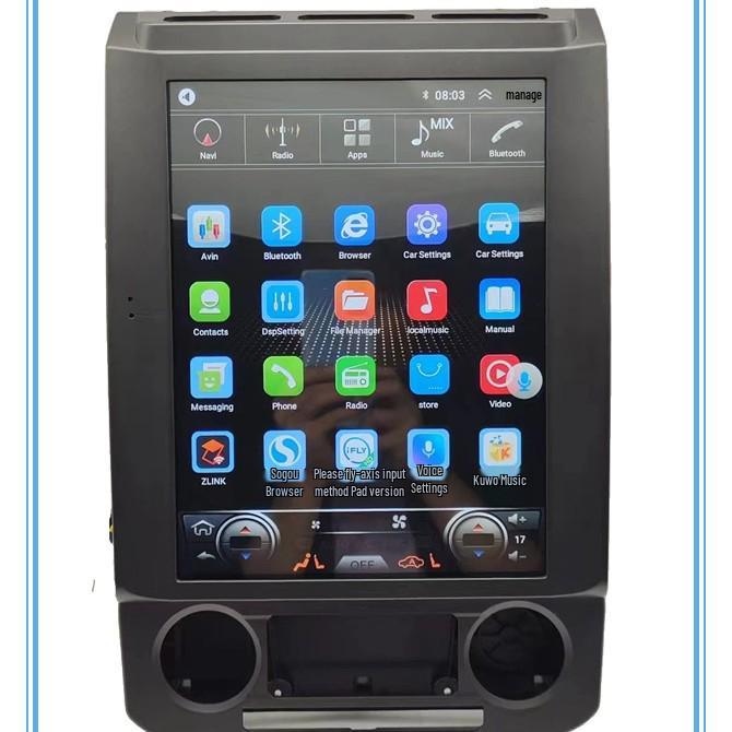 

Совместим с 16-21 Ford Raptor F150: 12,1-дюймовый моноблок с большим экраном для навигации и панорамным обзором 360° WIFI version 2+32G