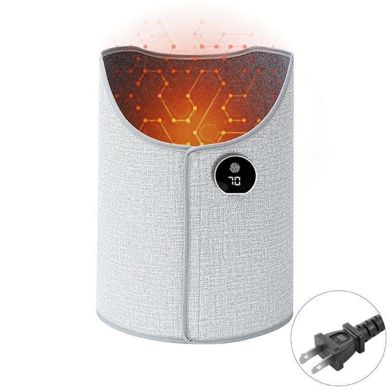 110V Fast Heating Under Desk Heating Office Foldable Electric Under Desk Foot Warmer Portable Space Heating for Leg Foot 1